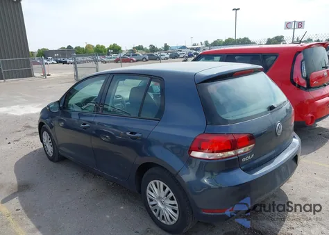 2011 Volkswagen Golf 2.5L 4-Door из США, поврежденный, VIN WVWDB7AJ4BW115745